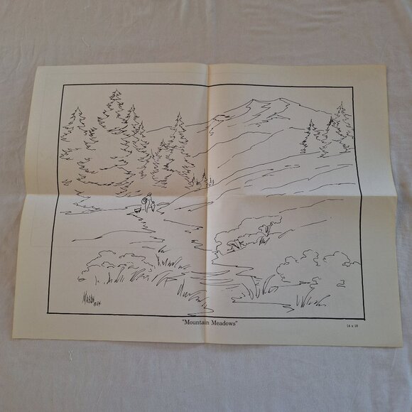 Landscapes Country Style Volume II JoAnne Moore-Lindelof Book Drawings Painting - Picture 7 of 12